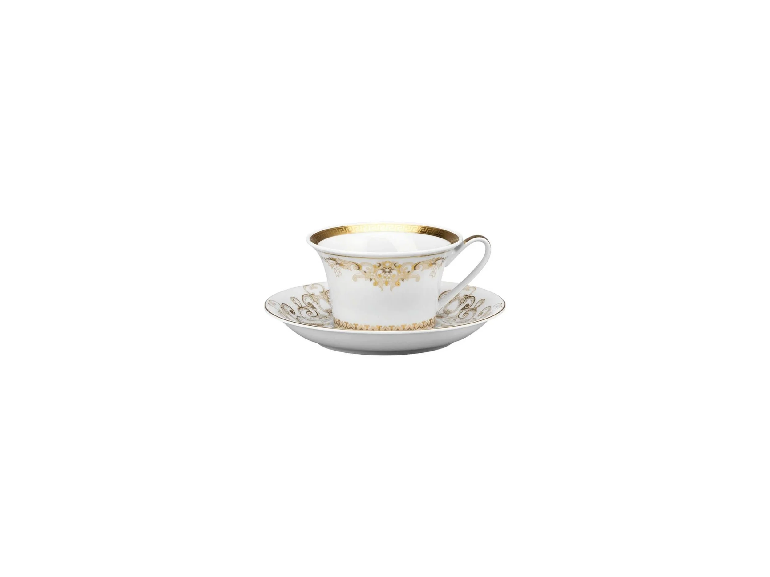 Medusa Gala Gold Çay Fincan-Tabak    4012437348972