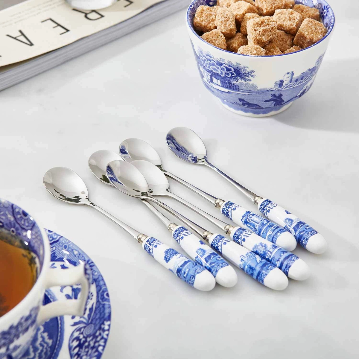 BLUE ITALIAN 6LI KAŞIK SETİ