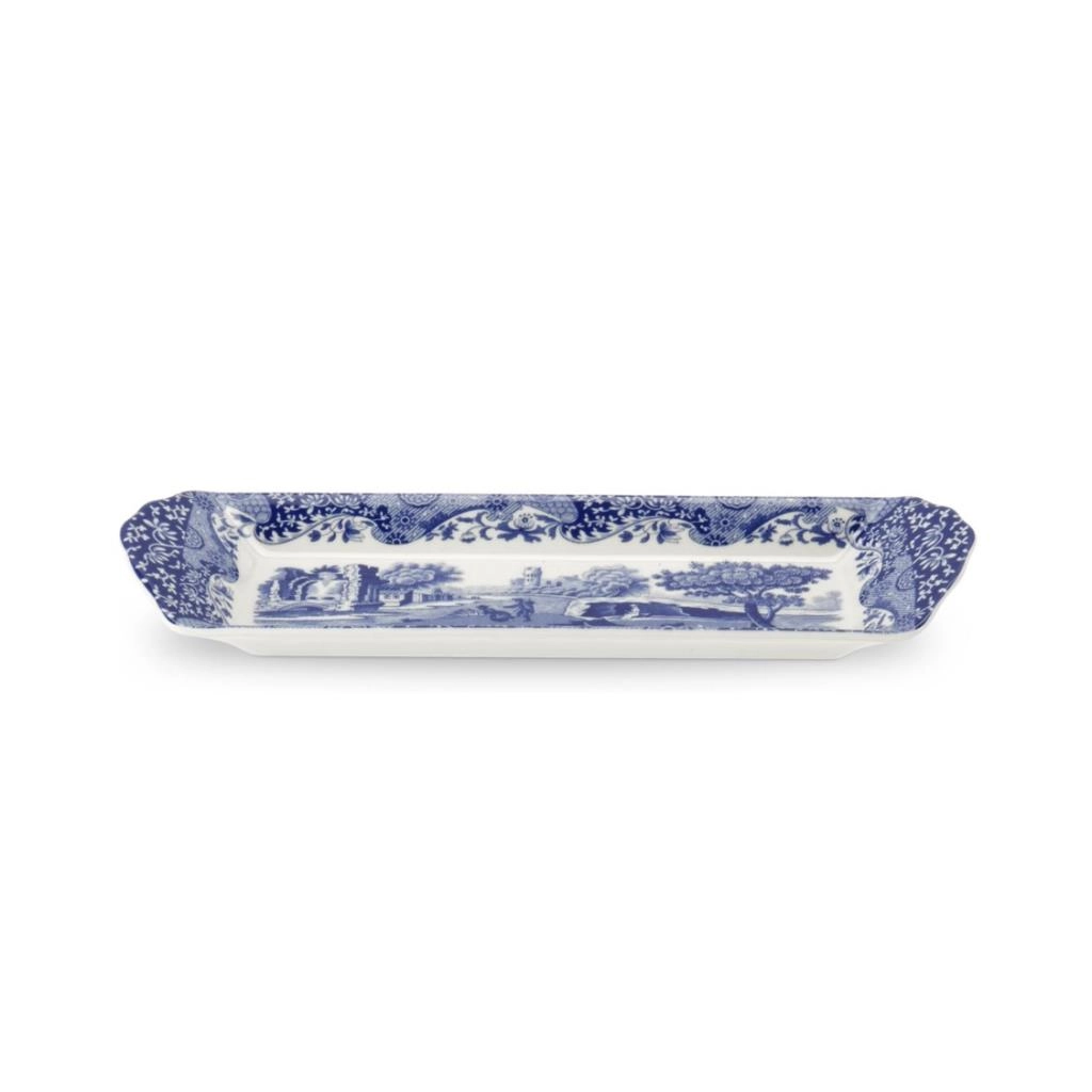 BLUE ITALIAN  DİKDÖRTGEN TEPSİ 23 CM