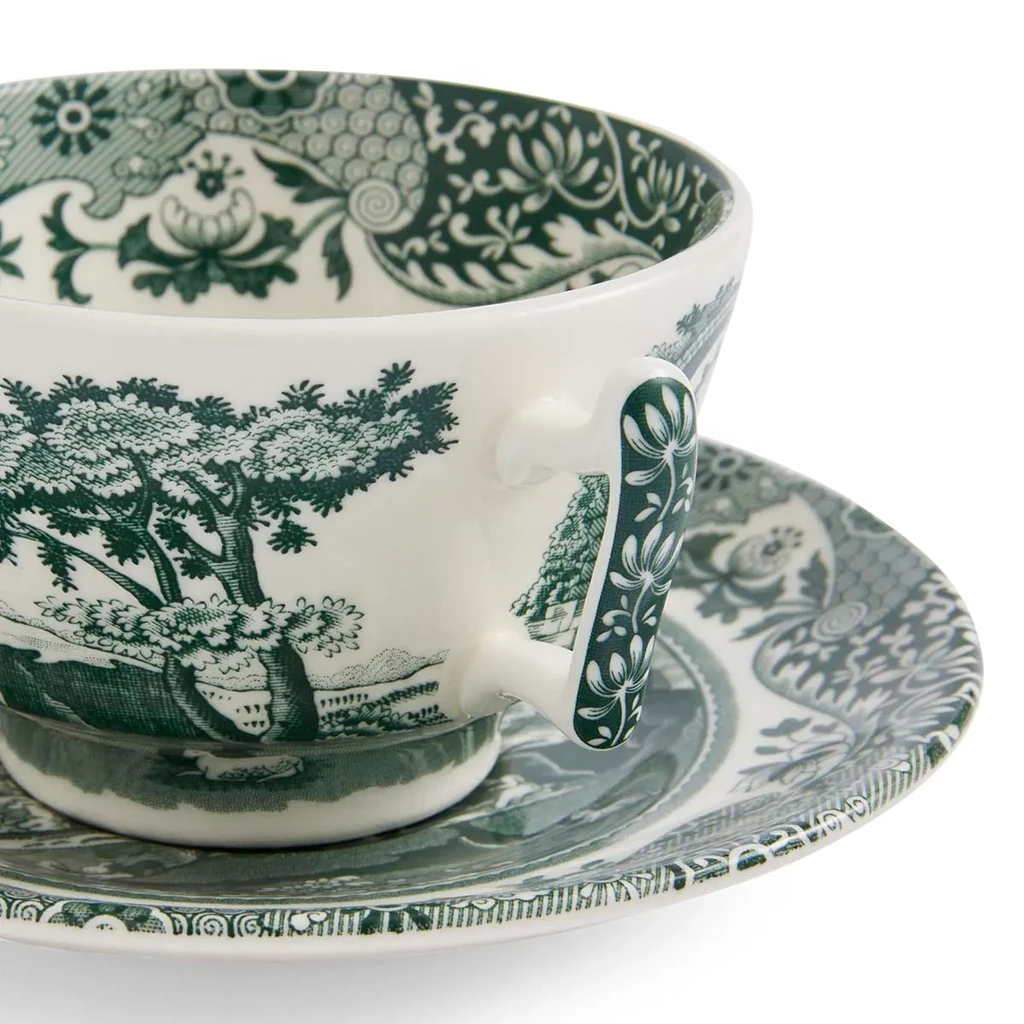 GREEN ITALIAN ÇAY FİNCAN+TABAĞI