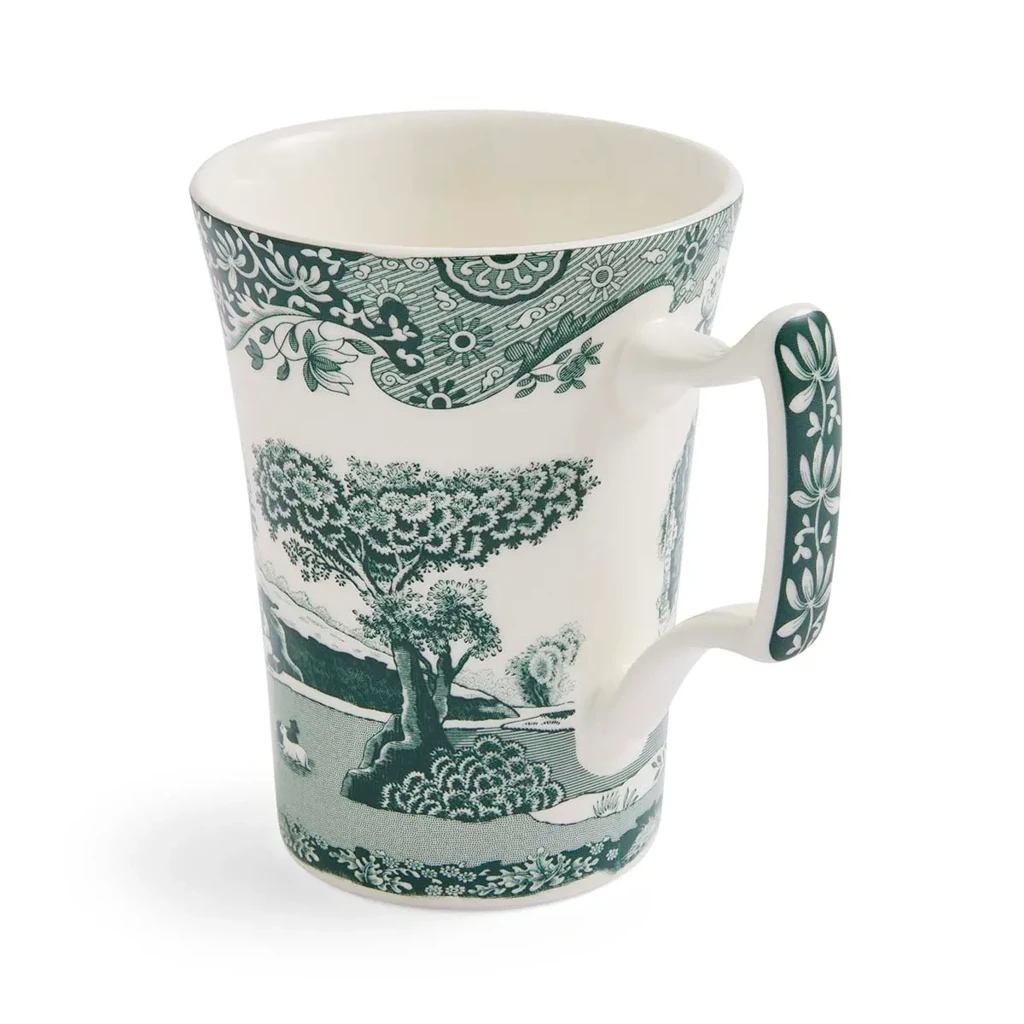 GREEN ITALIAN MUG
