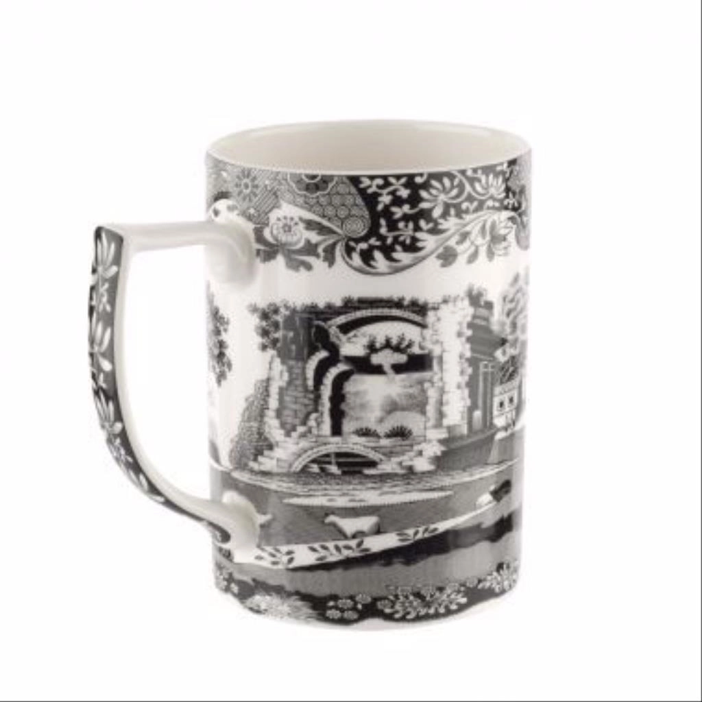 BLACK ITALIAN MUG