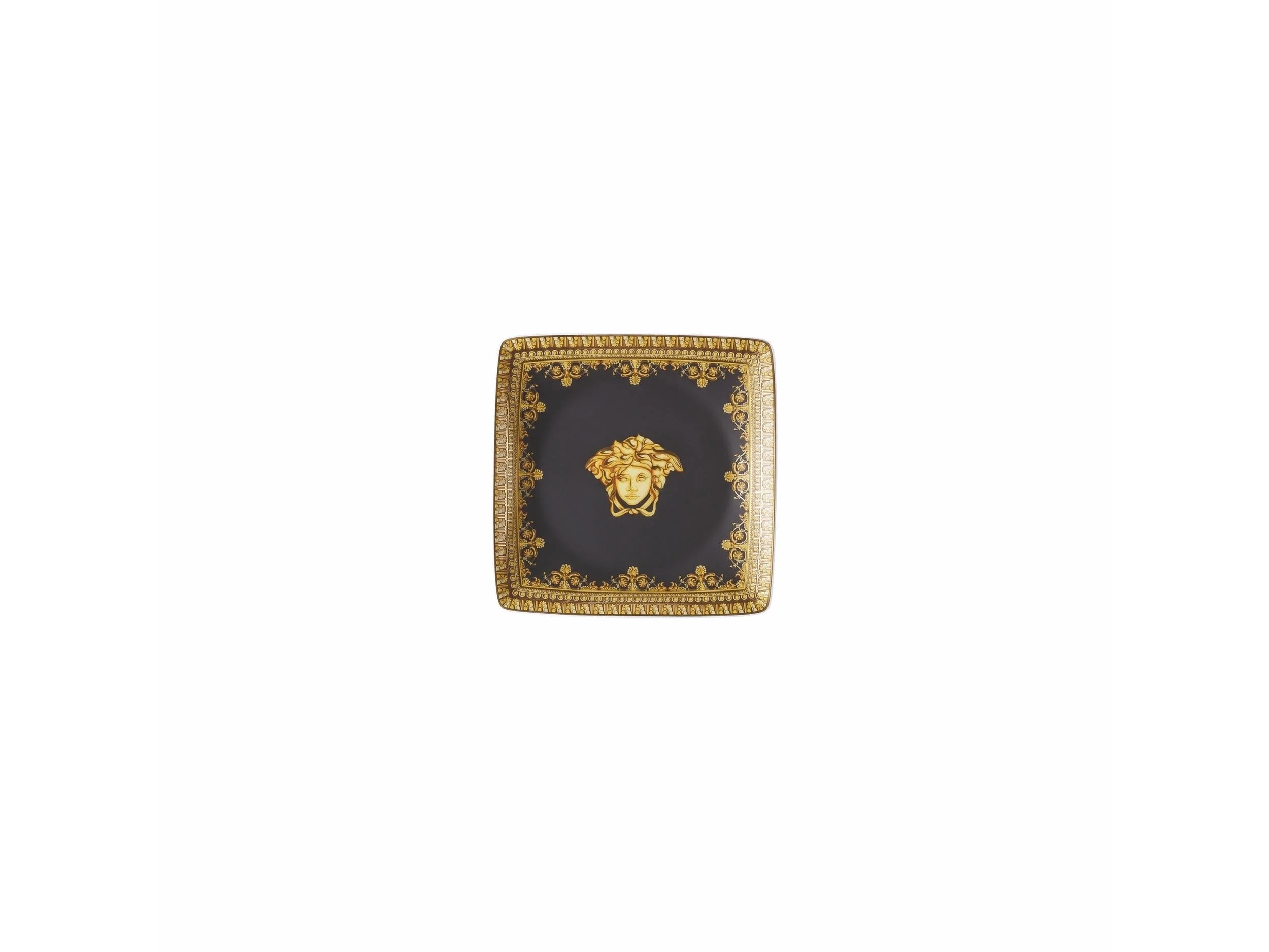 Kare Tabak 12 cm Baroque Nero   4012437362657