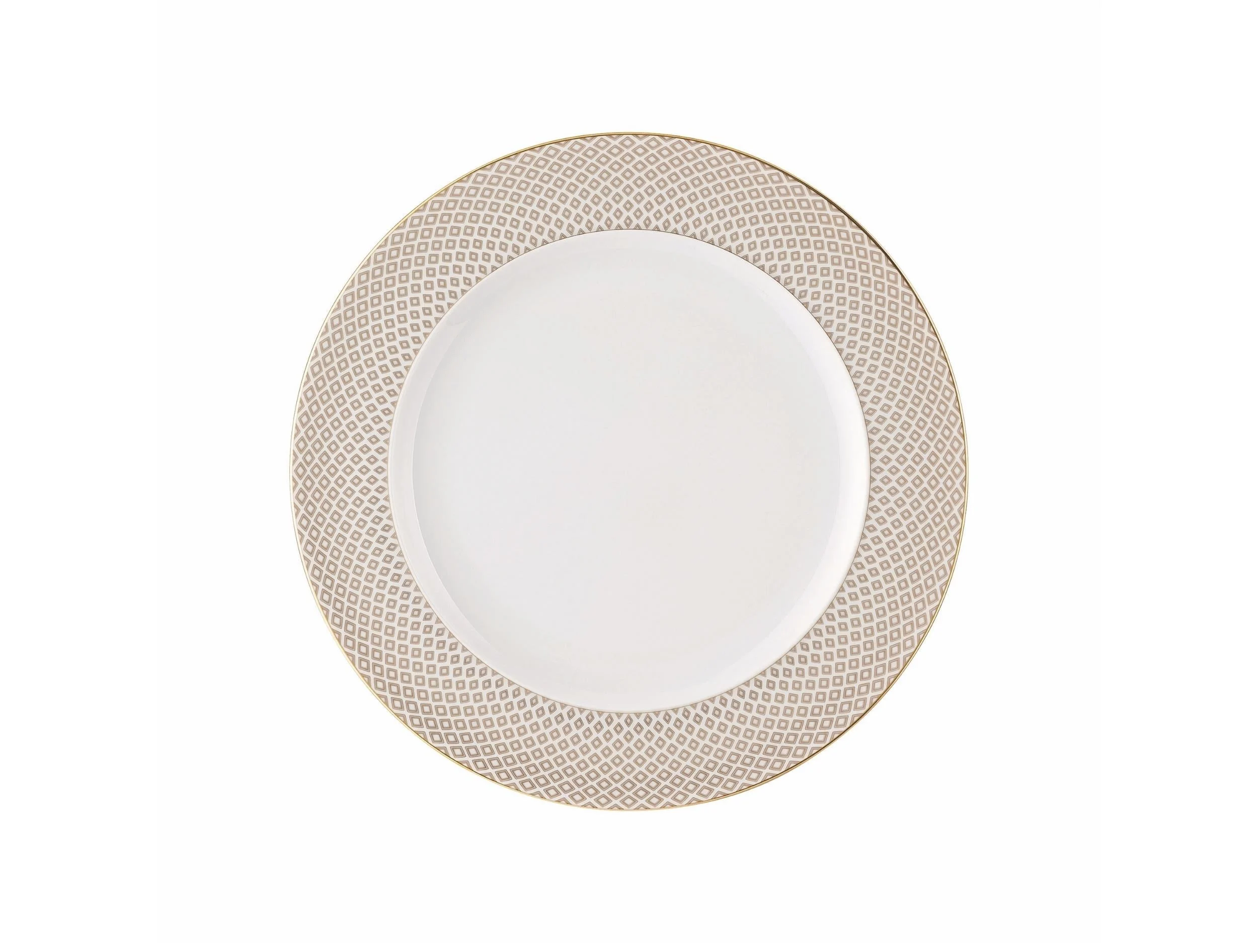 Servis Tabak 27 cm Carreau Beige   4012438516189