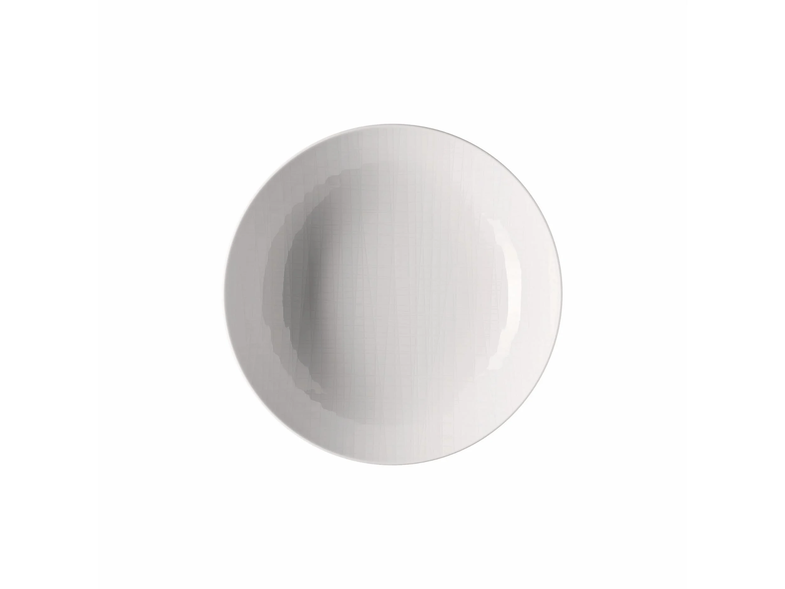 Çukur Tabak 21 cm Mesh White   4012438496757