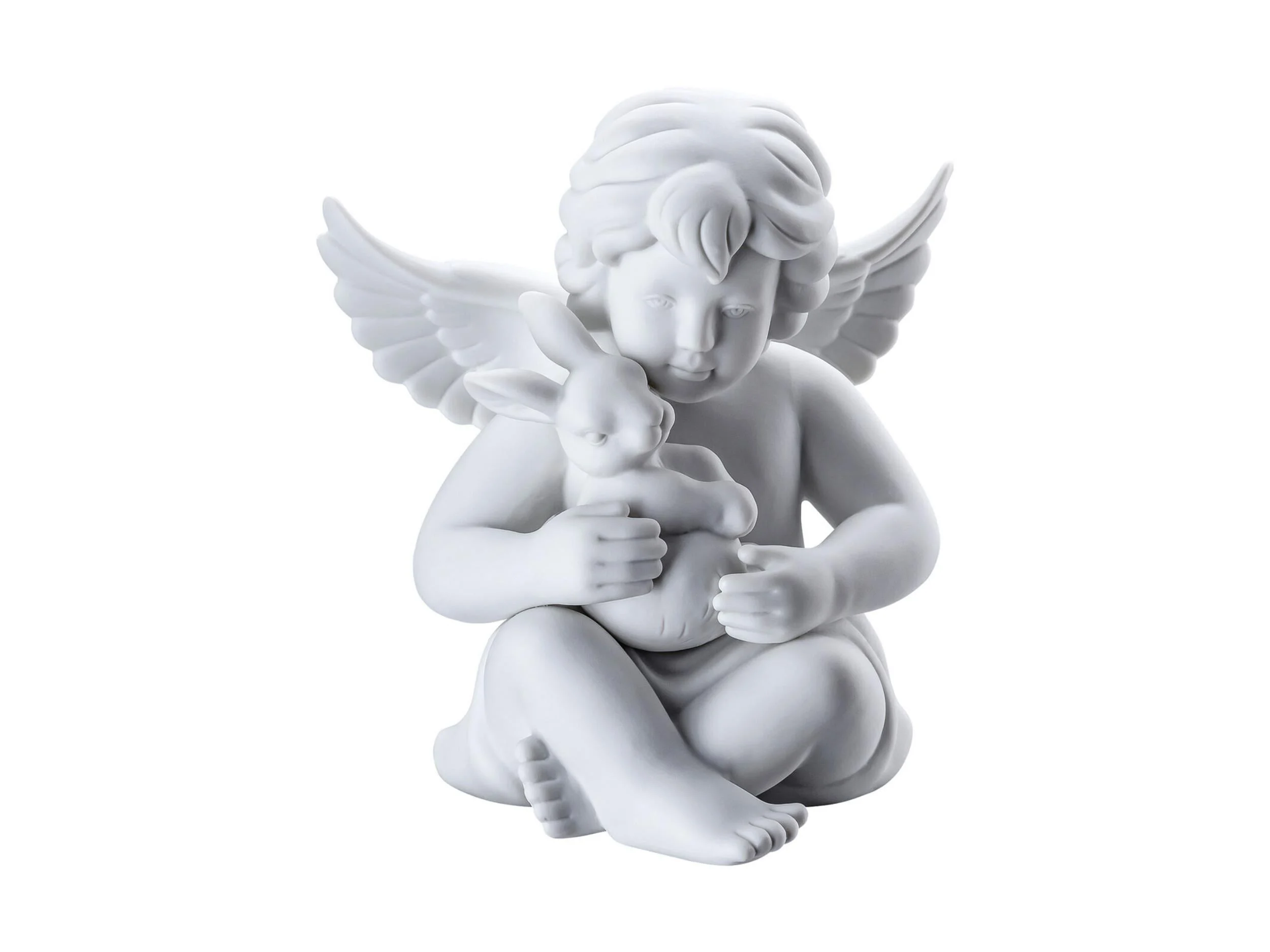 Angel with Hare 14 cm   4012438564548
