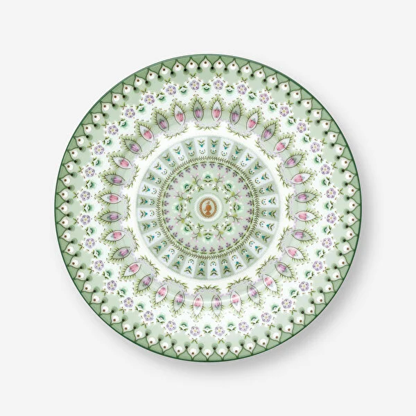 Lily & Lotus Yeşil Tabak 17 cm