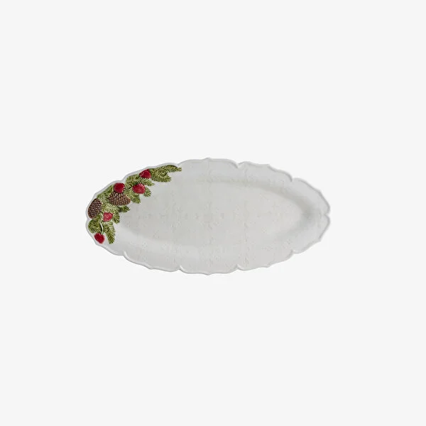 Garland Oval Servis Tabağı 40 cm