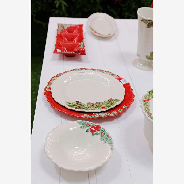 Garland Beyaz Kase 20 cm