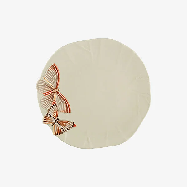 Kelebekli Servis Tabağı 28 cm