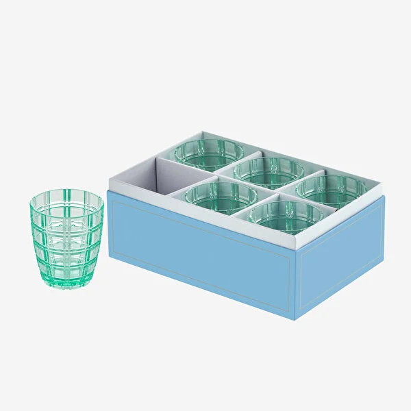 LINEA GREEN ACRYLIC GLASS 450 ML