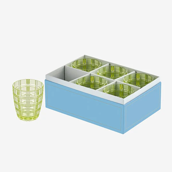 LINEA YELLOW ACRYLIC GLASS 450 ML