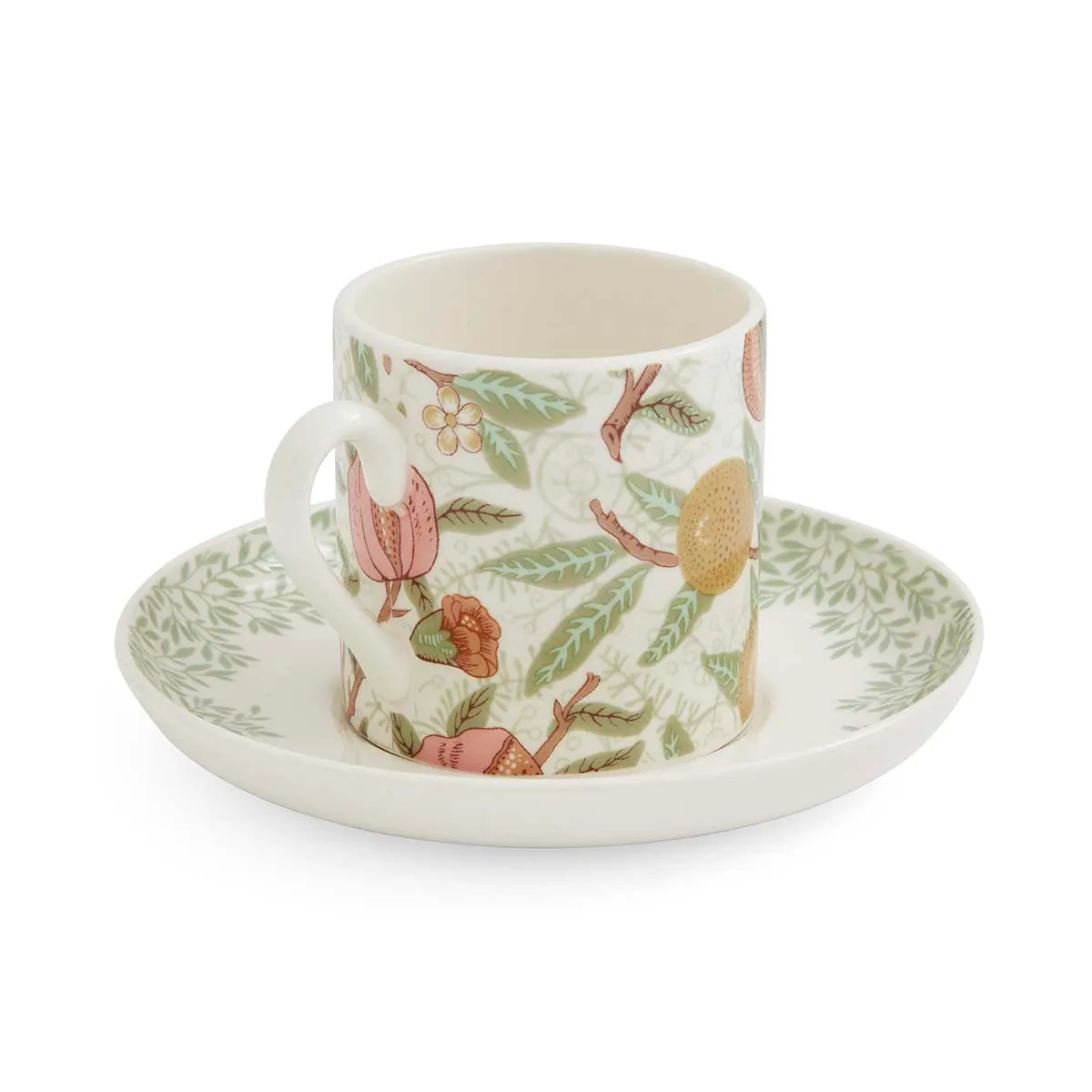 Spode Morrıs & Co 90 Ml - 4Lu Assortı Kahve Fıncan Setı