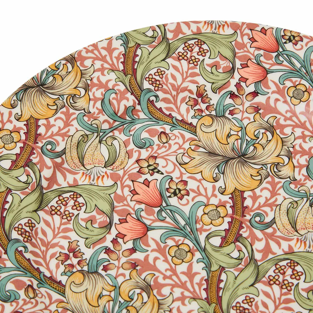 Spode Morrıs & Co 20 Cm - 4Lu Assortı Tabak Setı